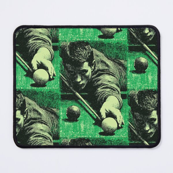Item preview, Pool player aiming for a shot engraving style designed and sold by Piotrek0001.
