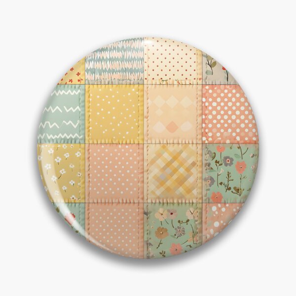 Artikelvorschau, Patchwork-Blumen und -Muster entworfen und verkauft von darceymae1.