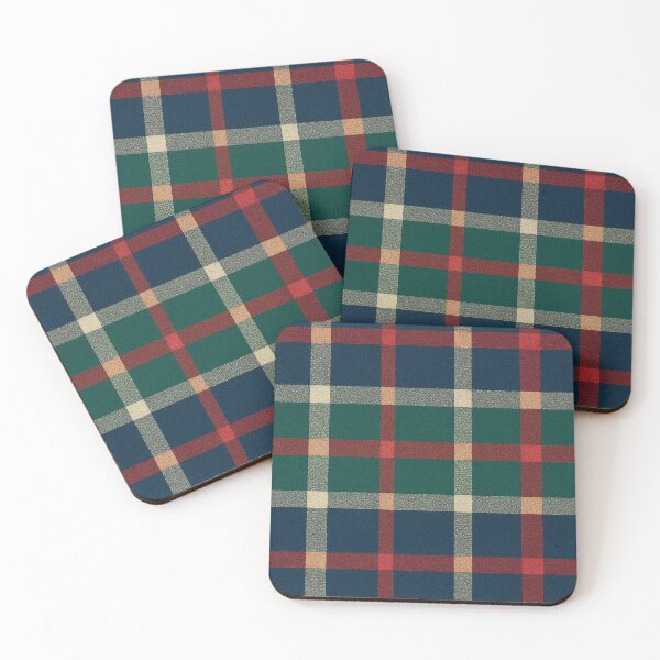 Item preview, Elegance in Checks: The Ivory-Navy Plaid Statement designed and sold by annenambiro.