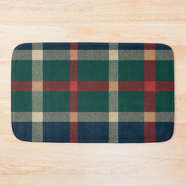 Item preview, Elegance in Checks: The Ivory-Navy Plaid Statement designed and sold by annenambiro.