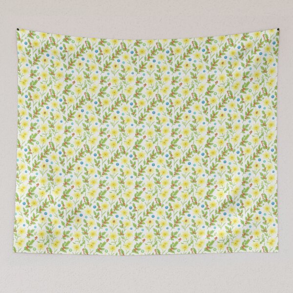 Item preview, December Seamless Pattern designed and sold by BrushAndBreathe.