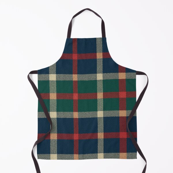 Item preview, Elegance in Checks: The Ivory-Navy Plaid Statement designed and sold by annenambiro.