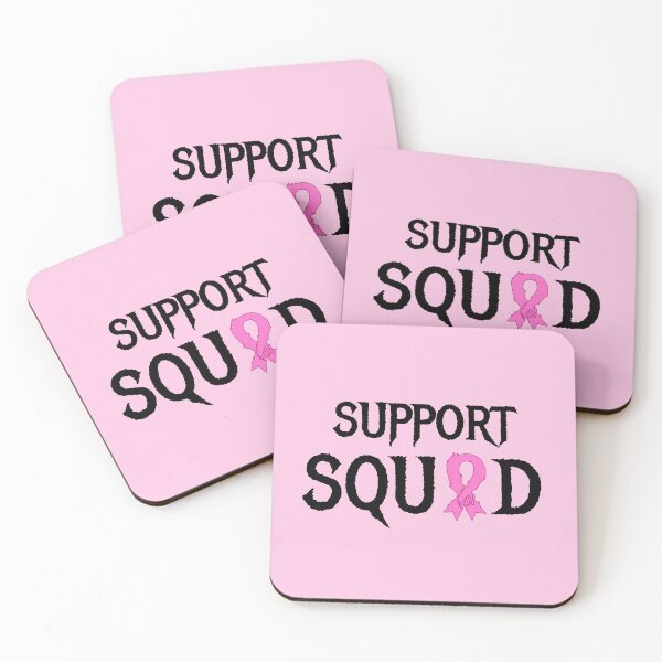 Item preview, Breast Cancer Support Squad designed and sold by 87-Aesthetics.