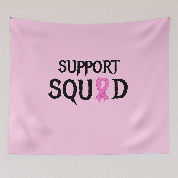 Item preview, Breast Cancer Support Squad designed and sold by 87-Aesthetics.