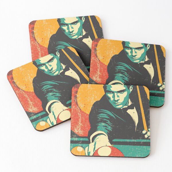 Item preview, Jugador de billar con estilo en estilo pop art retro. designed and sold by Piotrek0001.
