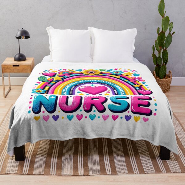 Item preview, Colorful Nurse Design designed and sold by The Loved Label.