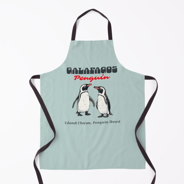 Item preview, Galápagos Penguins — Island Charm, Penguin Heart designed and sold by Novel Works Studio.
