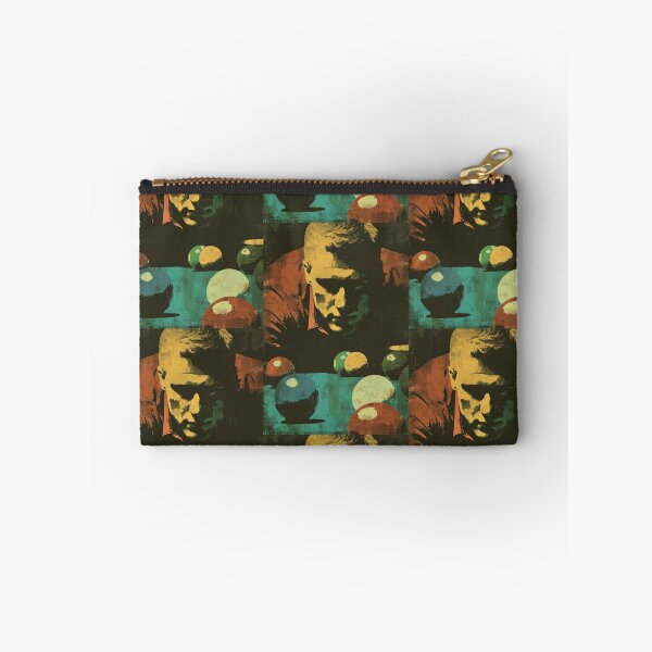 Item preview, Abstract portrait of a pool player grunge style designed and sold by Piotrek0001.