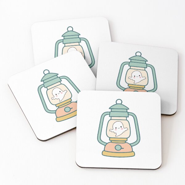 Item preview, Cute Pastel Ghost in Kerosene Lamp designed and sold by GorinART.