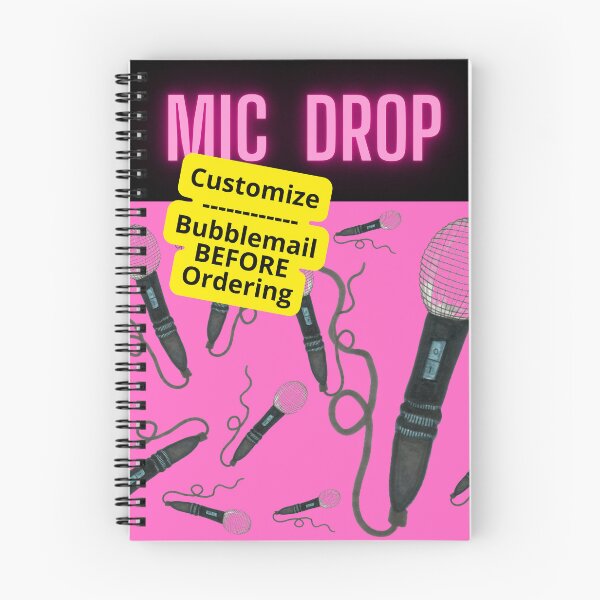 Artikelvorschau, Ihr Bild oder Pink Mic Drop Musik | Angepasst entworfen und verkauft von H3designs.