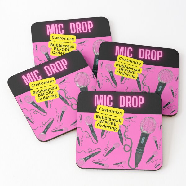 Item preview, Your Image or Pink Mic Drop Music | Customized designed and sold by H3designs.