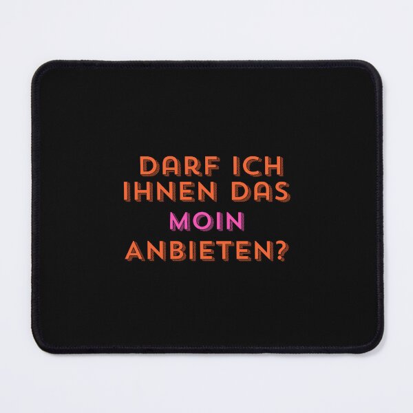 Item preview, May I offer you the Moin? – Funny North German saying design designed and sold by Fies-und-Fein.