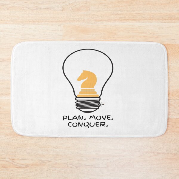 Item preview, Plan. Move. Conquer. - Knight designed and sold by PawnShiftGoods.