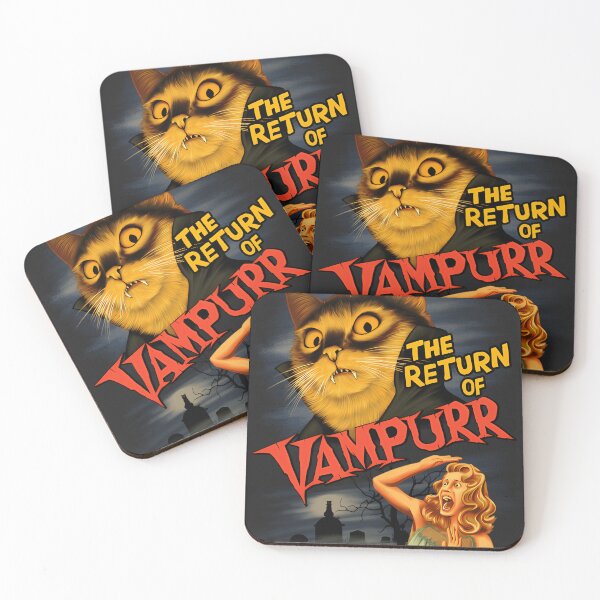 Item preview, The-Return-Of-Vampurr-The-Halloween-Cat designed and sold by byhamwgda.