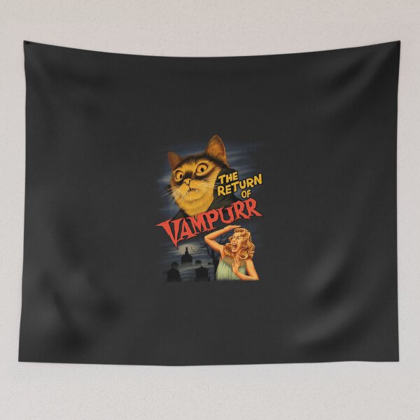 Item preview, The-Return-Of-Vampurr-The-Halloween-Cat designed and sold by byhamwgda.