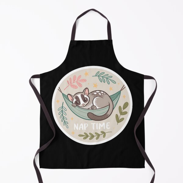 Item preview, Sleepy Sugar Glider – Cute Nap Time Animal Illustration designed and sold by VividOrganica.
