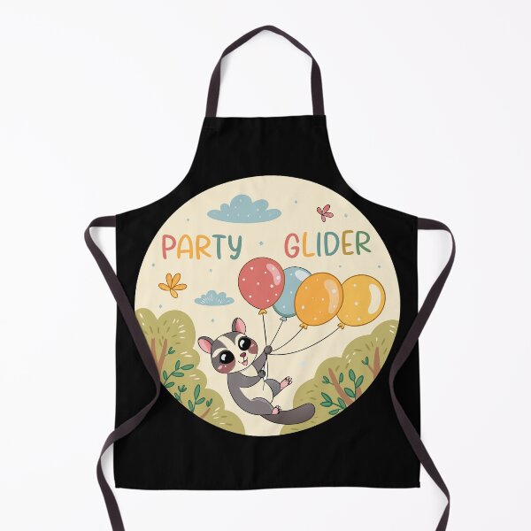 Item preview, Sugar Glider Party – Cute Cartoon Animal with Balloons designed and sold by VividOrganica.