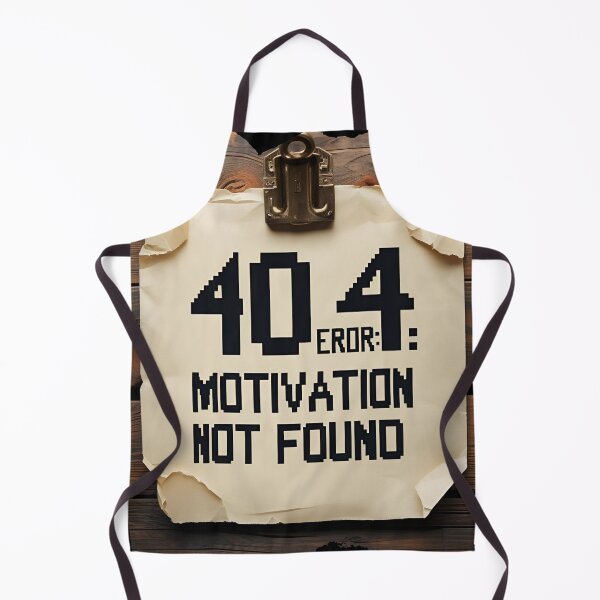 Item preview, 404 Error Motivation Not Found Design Classic error popup with pixelated font 4 designed and sold by Neon G.