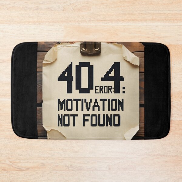 Item preview, 404 Error Motivation Not Found Design Classic error popup with pixelated font 4 designed and sold by Neon G.