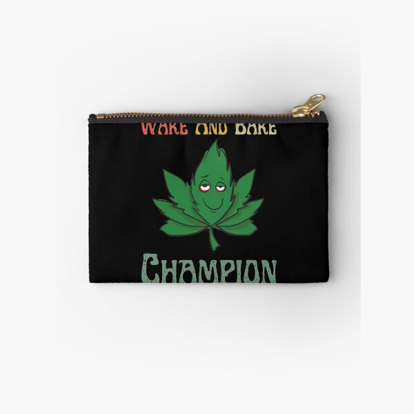 Item preview, Wake and Bake Champion – Funny Weed Stoner Quote Design designed and sold by HDWStore.