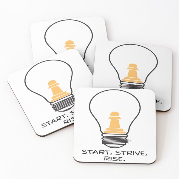 Item preview, Start. Strive. Rise. - Pawn designed and sold by PawnShiftGoods.