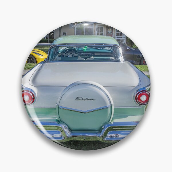 Item preview, 1957 Green & White Ford Fairlane Skyliner Convertible X135 designed and sold by RichFrancoCars.