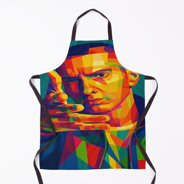 Item preview, Eminem in WPAP Style – Bold Geometric Pop Art Portrait designed and sold by Alexzonartshop.