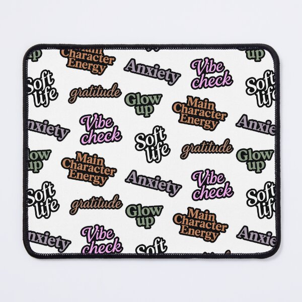 Item preview, Mental Health Sticker Set - Anxiety, Vibe Check, Gratitude, Soft Aesthetic designed and sold by WelSol.