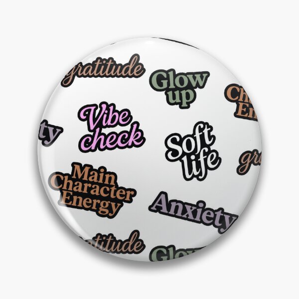 Item preview, Mental Health Sticker Set - Anxiety, Vibe Check, Gratitude, Soft Aesthetic designed and sold by WelSol.