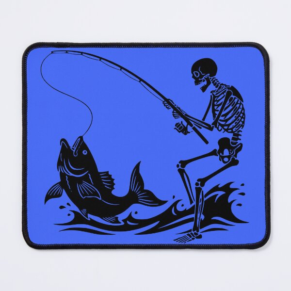 Item preview, The Eternal Angler, Forever Fishing, Skeleton Fisherman designed and sold by Douglas-Depot.