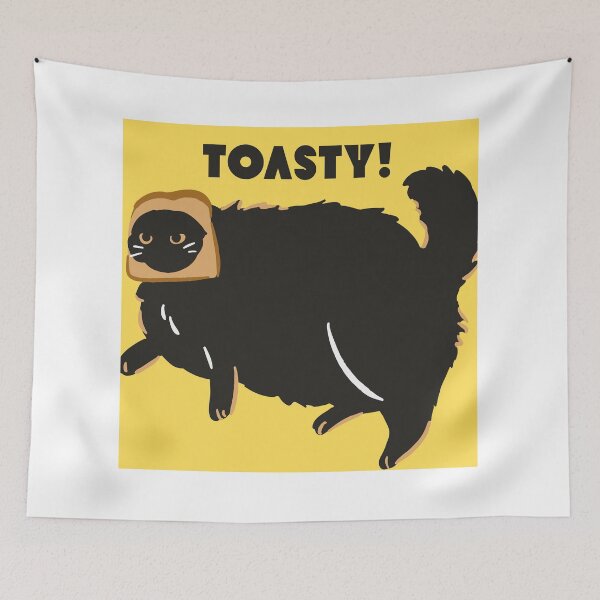 Item preview, Black cat toast  designed and sold by perisssss.