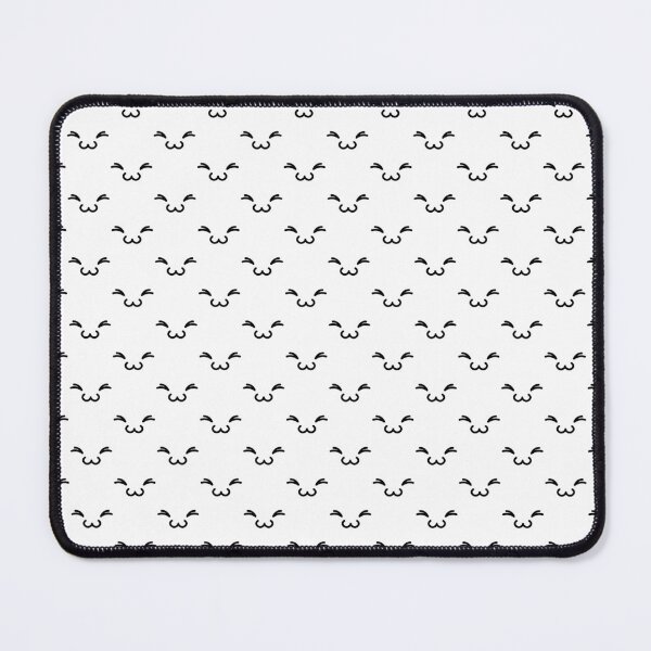 Item preview, Cute kawaii excited uwu face pattern designed and sold by BlushyPrint.