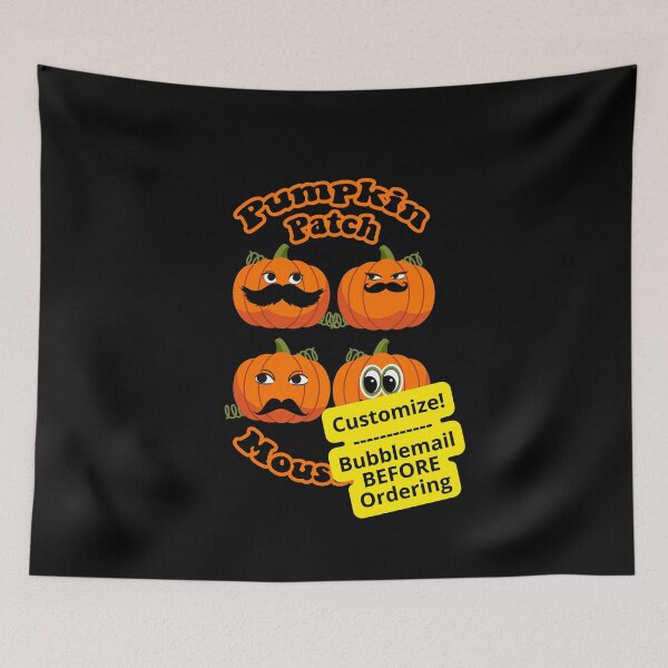 Item preview, Your Image or Pumpkin Patch Moustache Autumn | Customized designed and sold by H3designs.