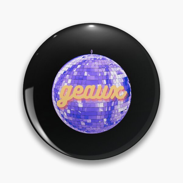 Item preview, Geaux Purple Disco Ball designed and sold by sterlin-villanu.