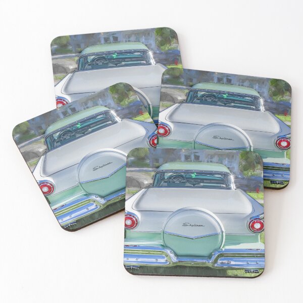 Item preview, 1957 Green & White Ford Fairlane Skyliner Convertible X138 designed and sold by RichFrancoCars.