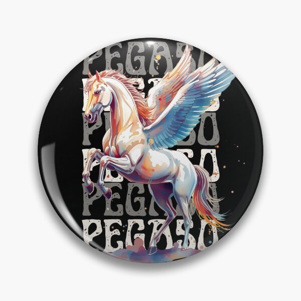 Artikelvorschau, Pegasus in Aquarell entworfen und verkauft von PatronesKawai.