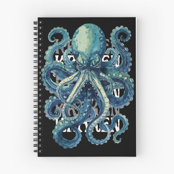 Item preview, Kraken in Watercolor designed and sold by PatronesKawai.