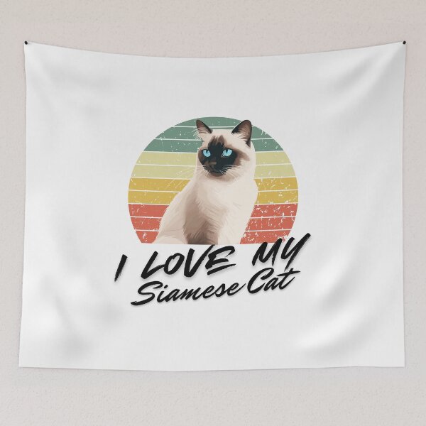 Item preview, I Love My Siamese Cat designed and sold by InkImagination1.