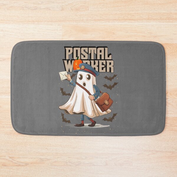Item preview, Postal Worker Halloween Ghost – Spooky Mail Delivery designed and sold by ArtsyExplorer.