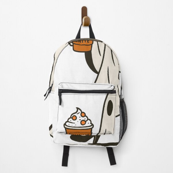 Item preview, Pumpkin Latte Ghost – Funny Cute Halloween Coffee Lover Design designed and sold by CanvasFox.