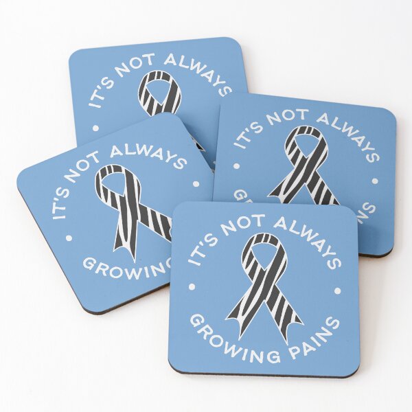 Artikelvorschau, Es sind nicht immer Wachstumsschmerzen – EDS Awareness Zebra Ribbon entworfen und verkauft von Designs by Jesabee.