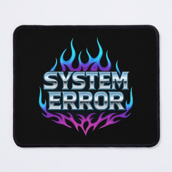 Item preview, SYSTEM ERROR – Y2K Chrome Streetwear designed and sold by rolfzogg.
