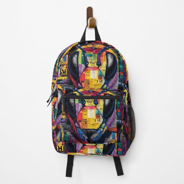 Item preview, Save the Bees - Striking Detailed Bee Head with Bold Colors and Dynamic Design designed and sold by OlfactoART Studio.
