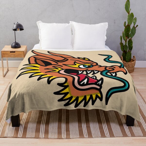 Item preview, Charizard Dragon Tattoo Art – Bold American Traditional designed and sold by ScotiaInk.