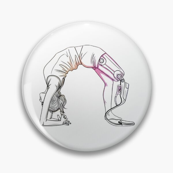 Item preview, Adaptive Yoga Inclusive Line Art  designed and sold by Pixelzo.