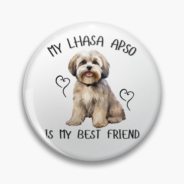 Item preview, My Lhasa Apso Is My Best Friend designed and sold by Viikis.