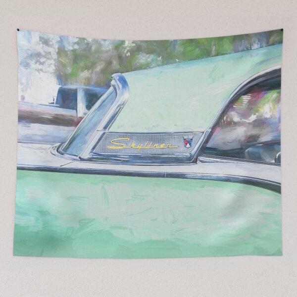 Item preview, 1957 Green & White Ford Fairlane Skyliner Convertible X143 designed and sold by RichFrancoCars.