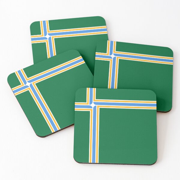 Item preview, Flag of Portland Oregon (Banner) designed and sold by hatsharpener.