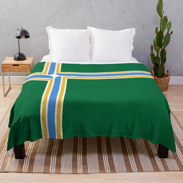 Item preview, Flag of Portland Oregon (Banner) designed and sold by hatsharpener.