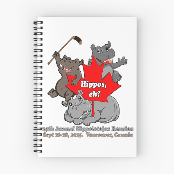 Item preview, Canadian Hippos For 2025 Hippolotofus Reunion designed and sold by mervinmcintosh.